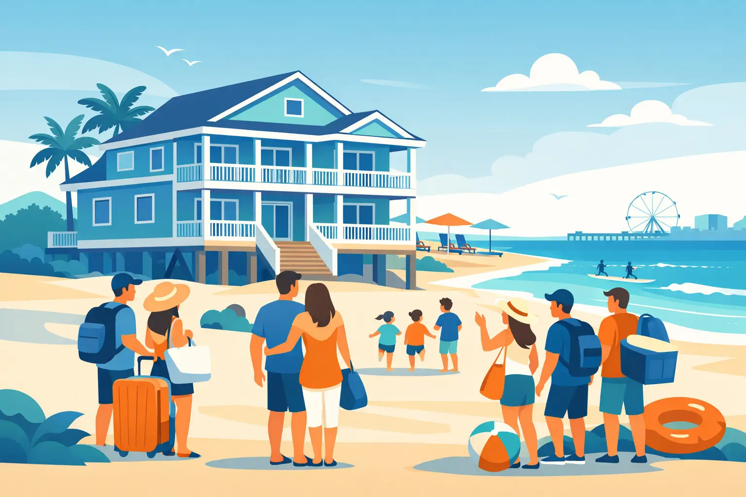 Myrtle Beach Vacation Rentals for Large Groups