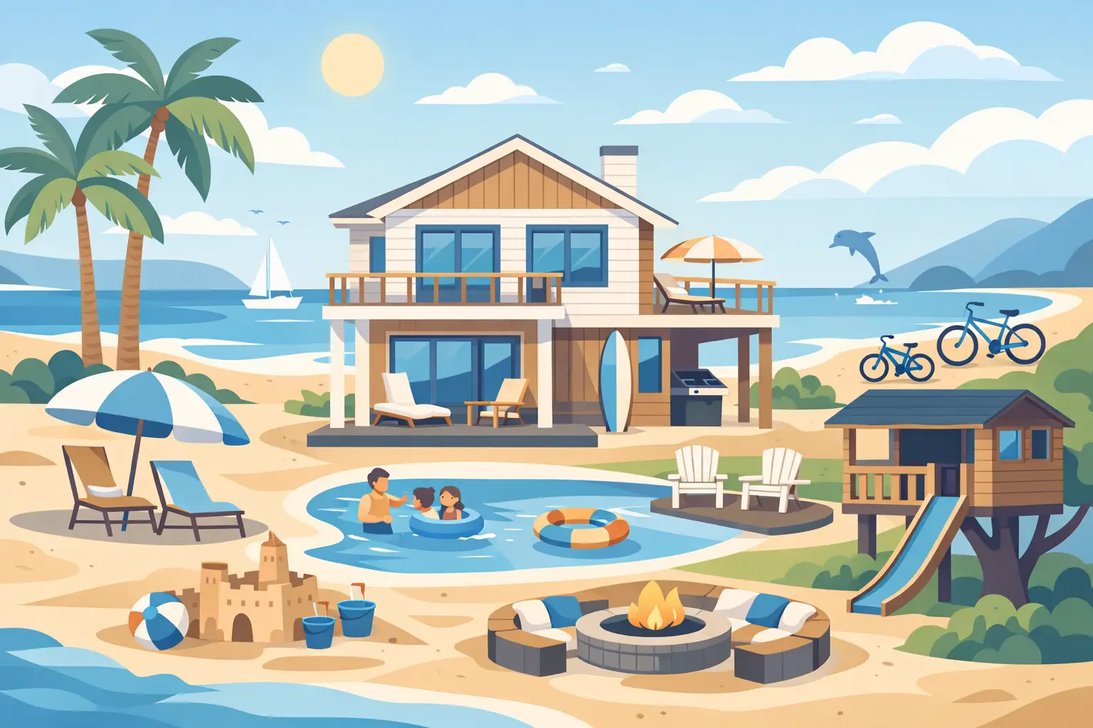 10 Top Family Beach House Amenities