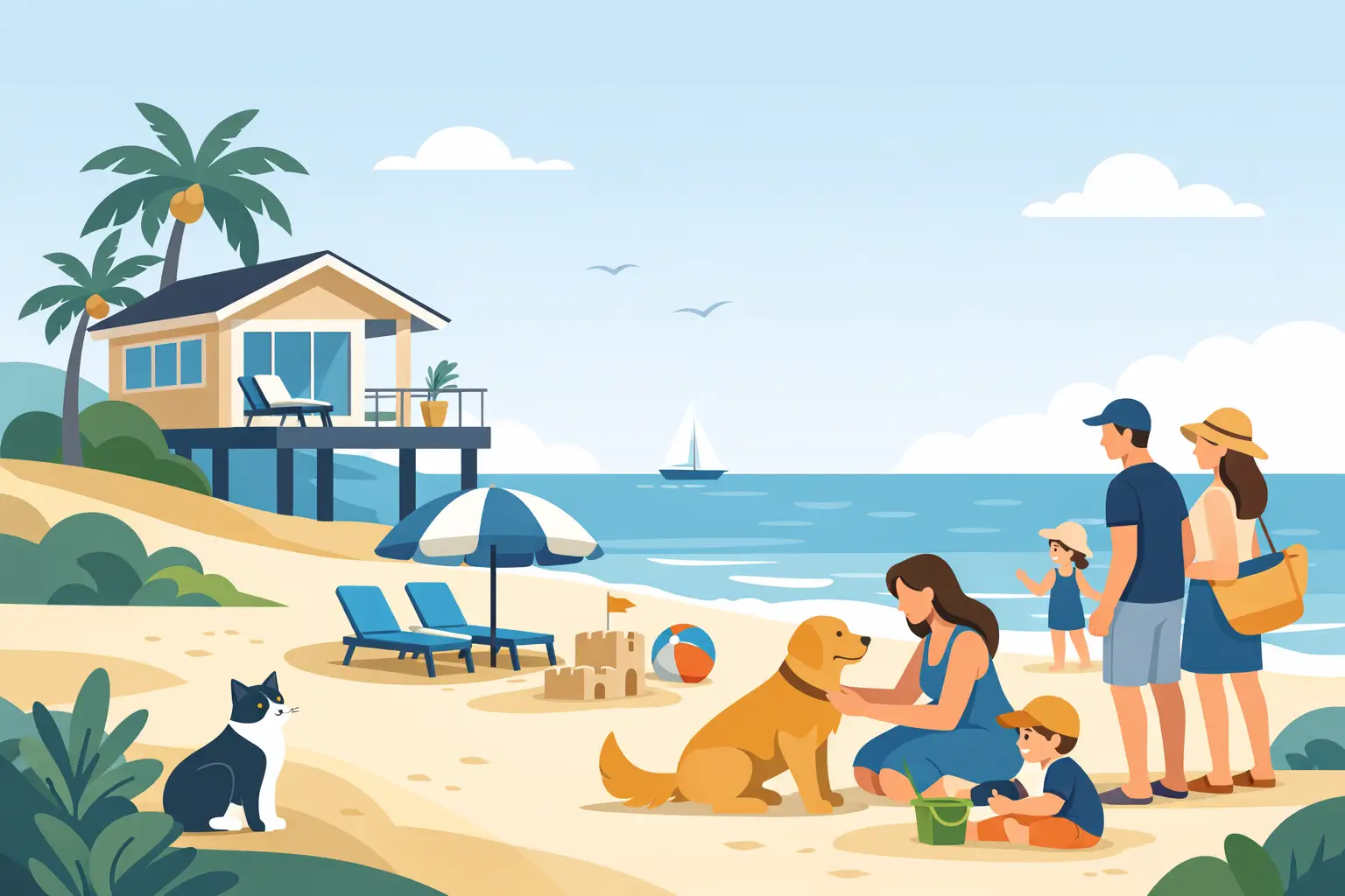 Best Pet Friendly Beach Rentals for Families
