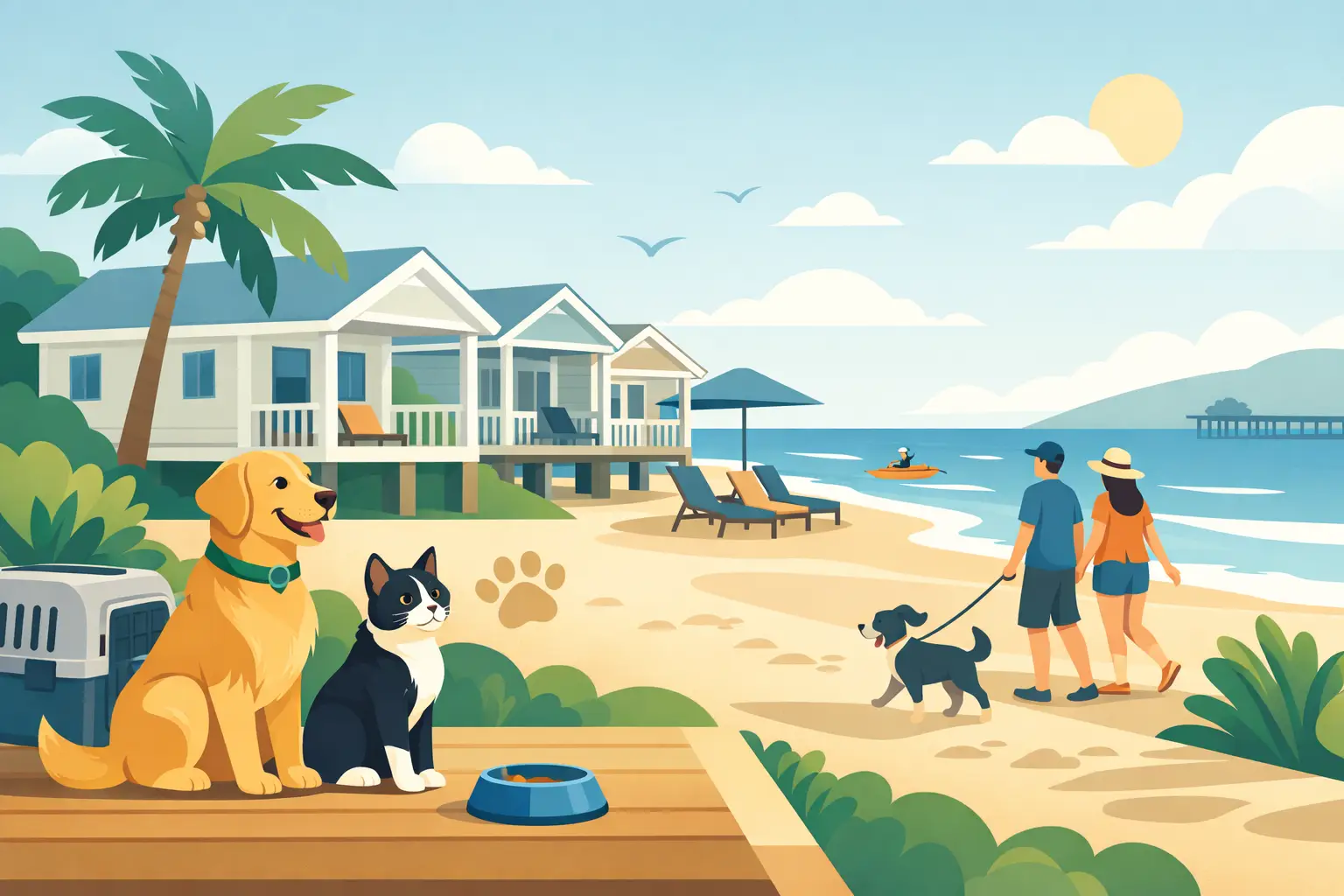 Do Ocean Lakes Rentals Allow Pets?