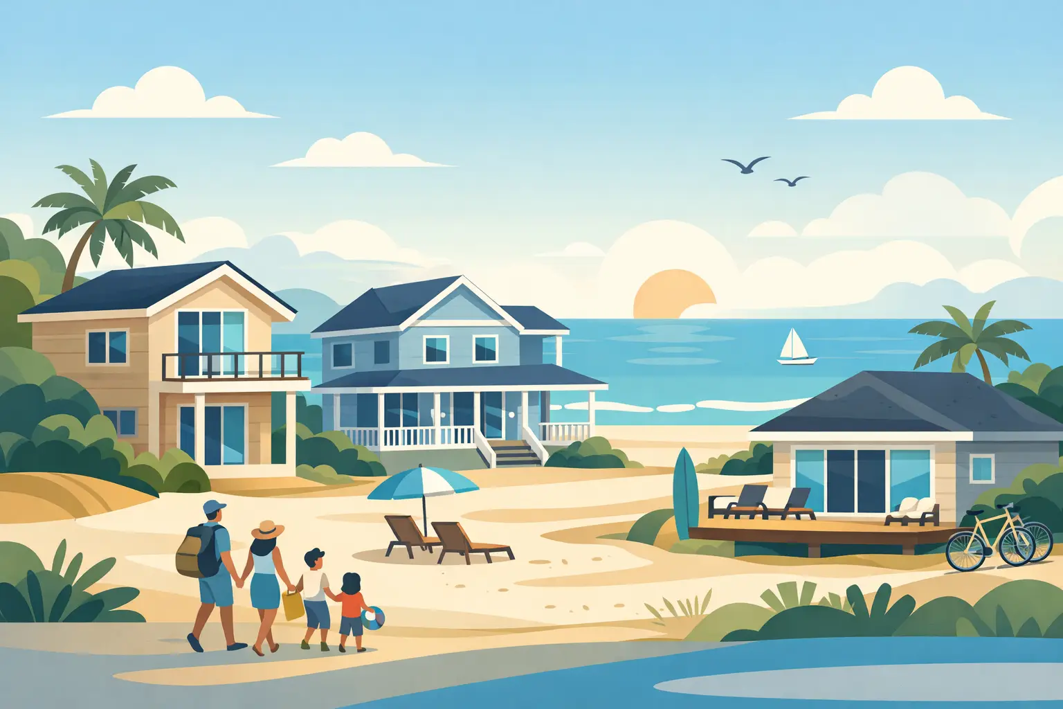 Family Vacation Homes Near Beach That Work