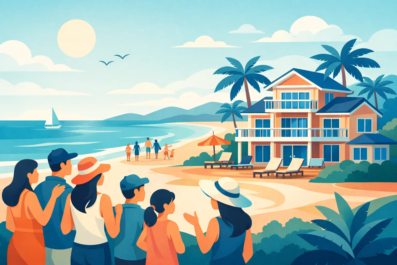 How to Choose Large Group Beach Rentals