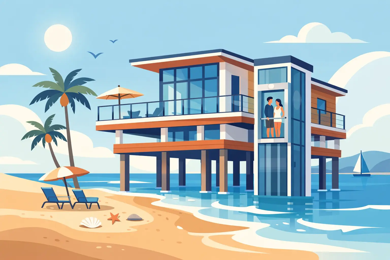 Why Choose an Elevator Beach House Rental