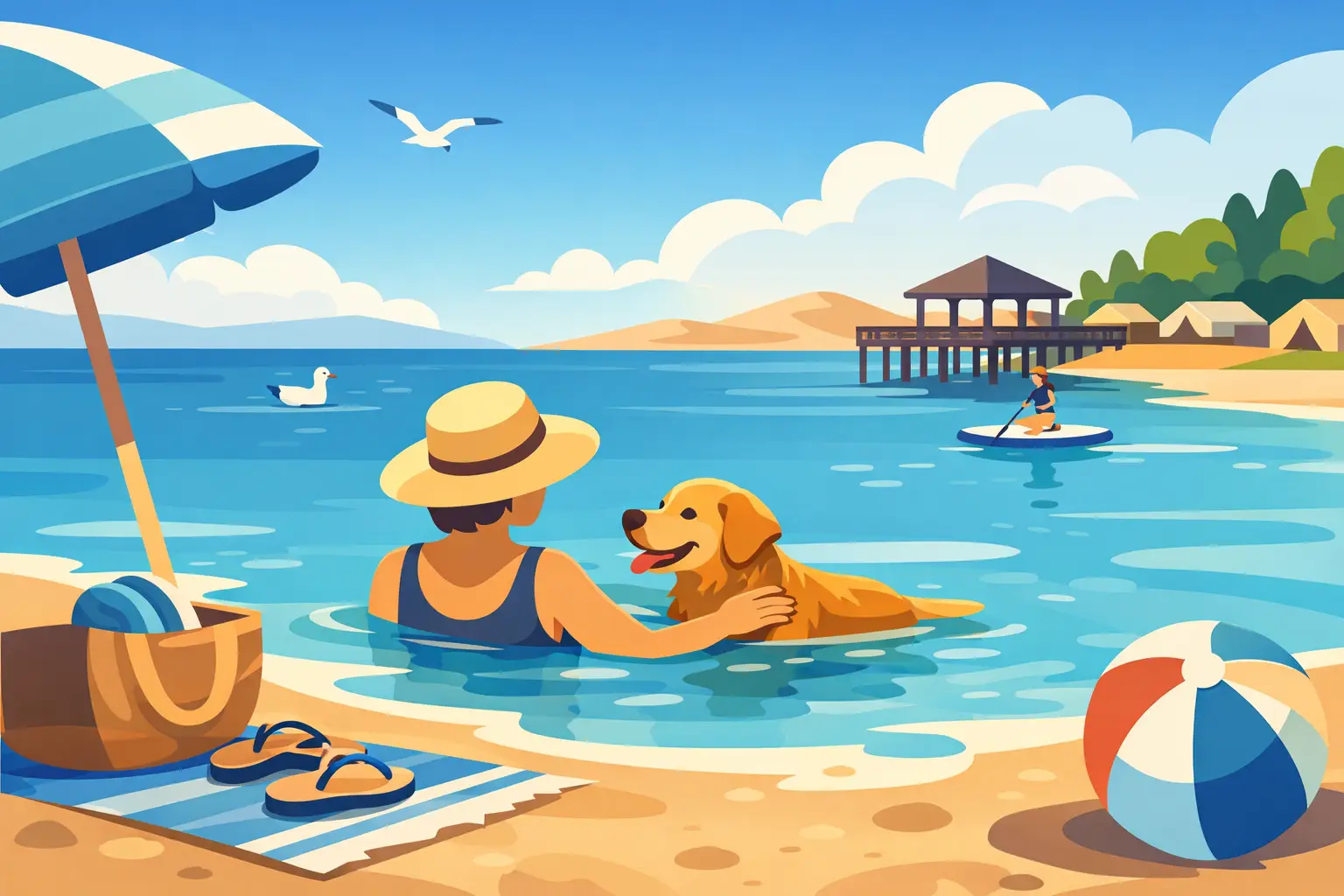 Can Dogs Stay in Ocean Lakes With You?