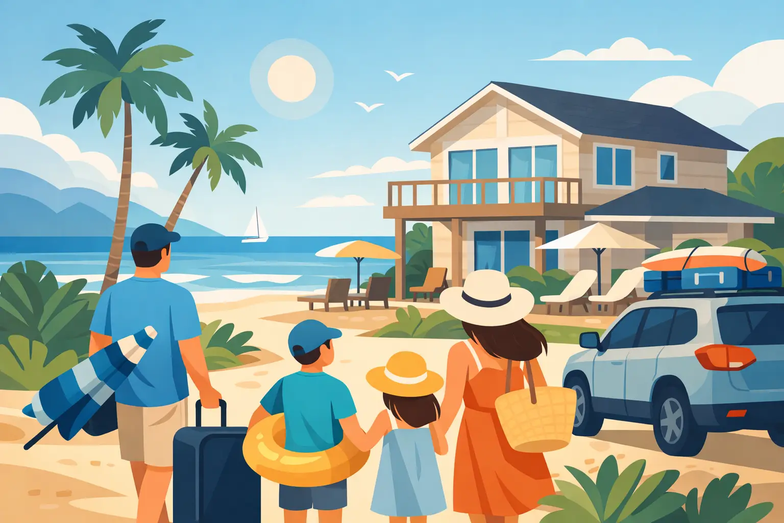 How to Choose a Family Beach Rental That Works