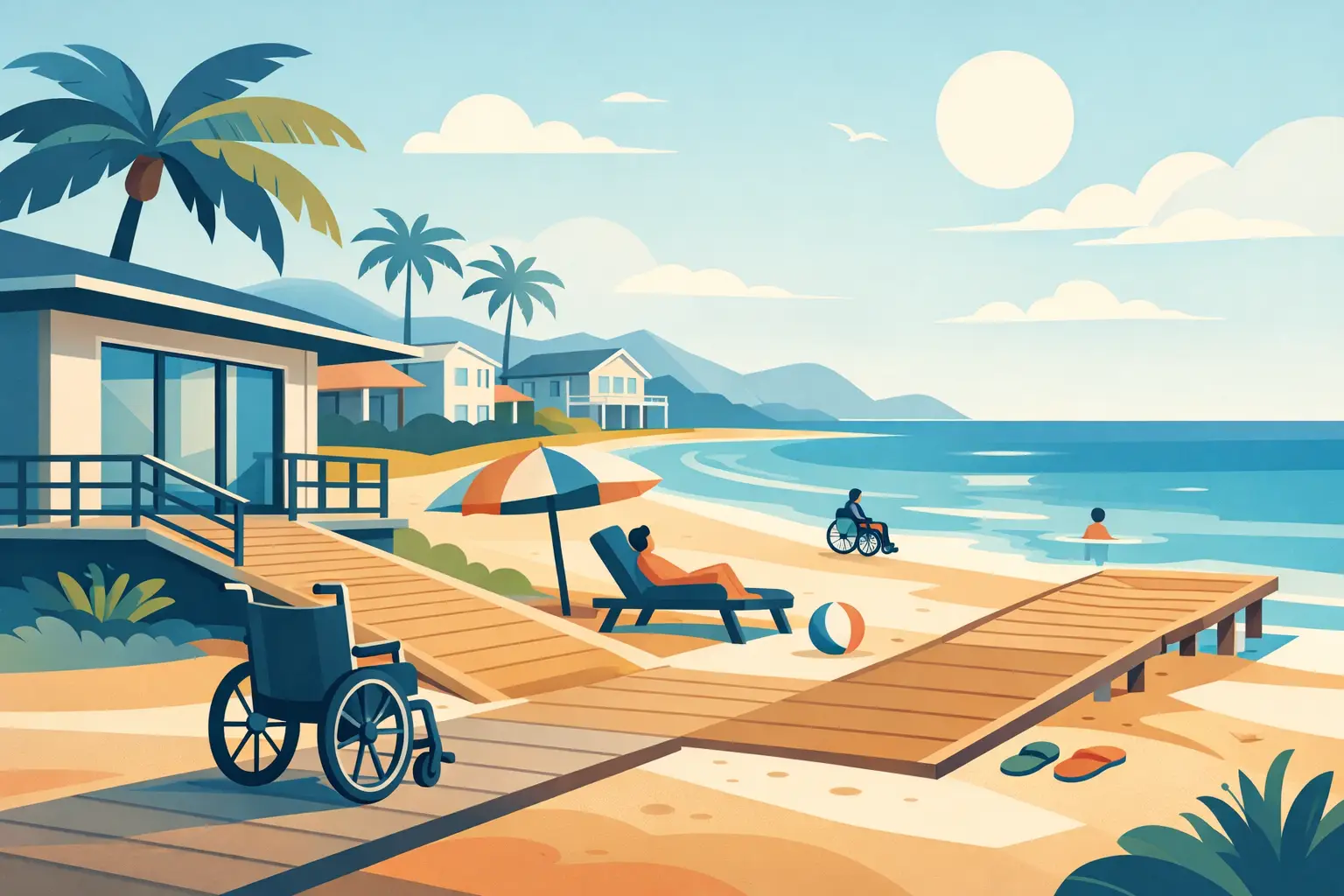 How to Find an Accessible Beach Vacation Home