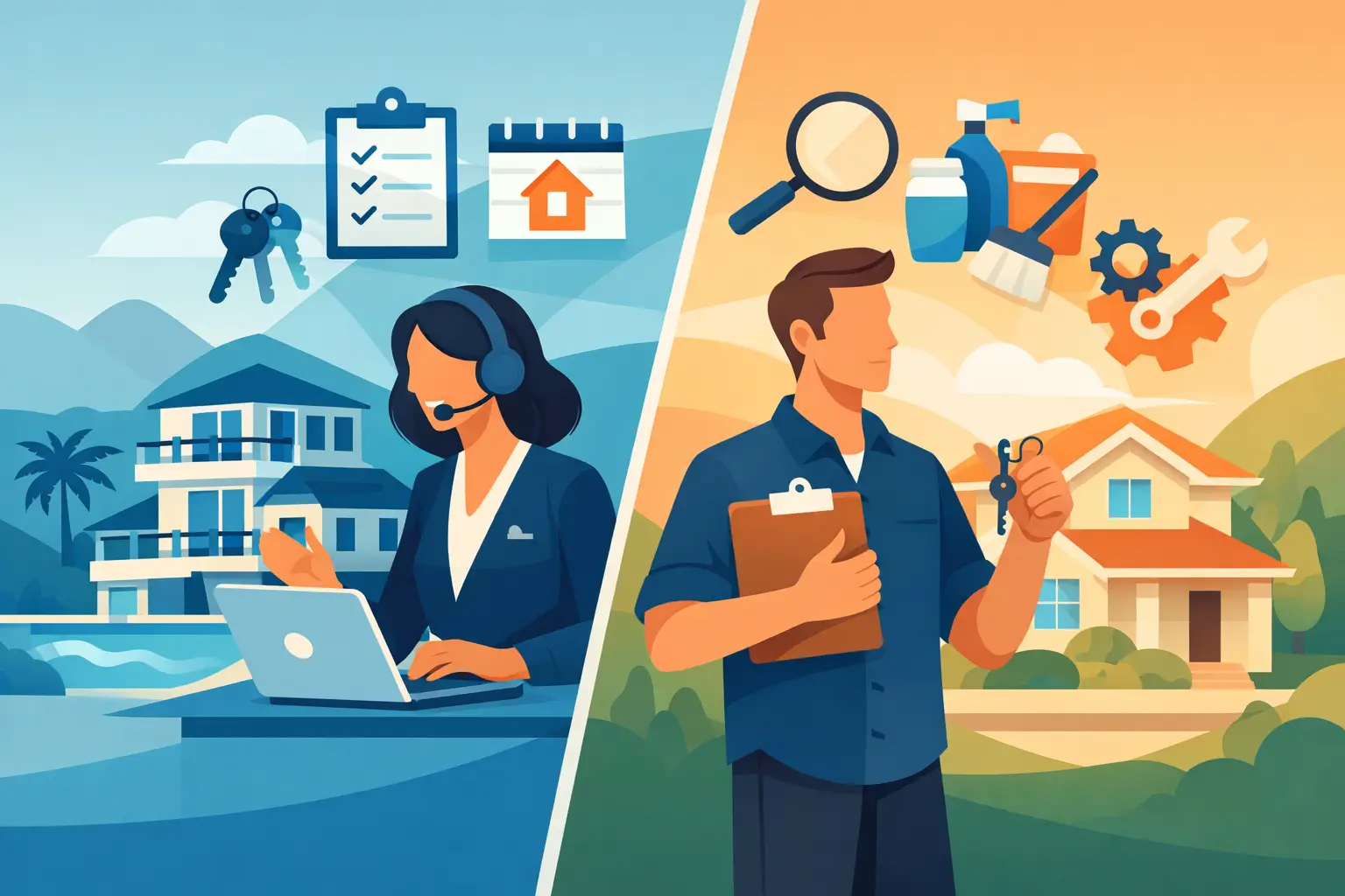 Vacation Rental Management vs Self Managing