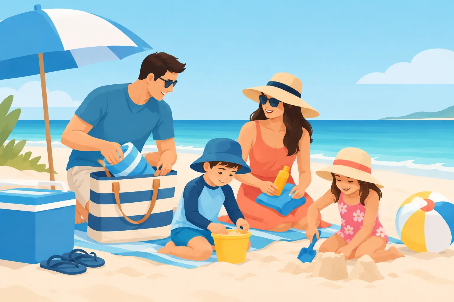 How to Prepare for Beach Vacation With Kids